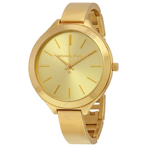 michael kors 3275|Michael Kors Slim Runway Champagne Dial Gold.